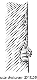 Poorly Hidden Line Art
