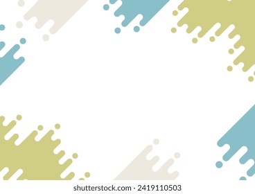 Pop abstrakter, geometrischer Hintergrund
