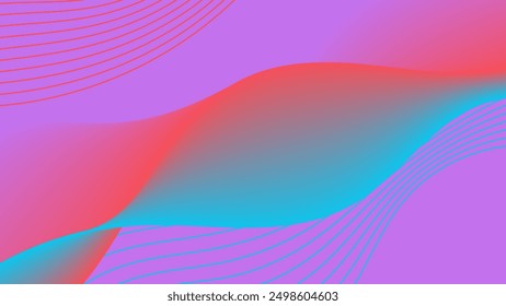 Pop art abstract background. Modern design template for web cover
