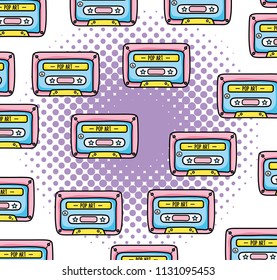 Pop art background
