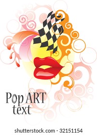 Pop art background