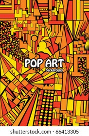Pop art background