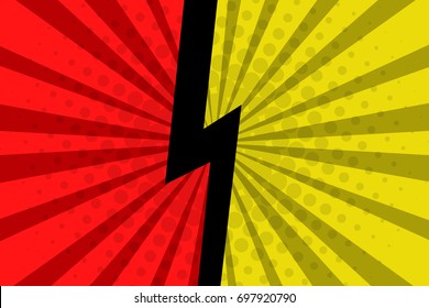 Pop art background.