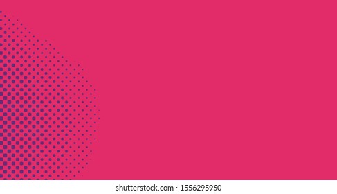 Pop art background abstract creative vector comics style blank layout template with clouds beams and isolated dots pattern. For sale banner, empty polka bubble, illustration for comic book design.