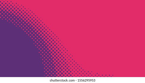 Pop art background abstract creative vector comics style blank layout template with clouds beams and isolated dots pattern. For sale banner, empty polka bubble, illustration for comic book design.