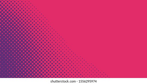 Pop art background abstract creative vector comics style blank layout template with clouds beams and isolated dots pattern. For sale banner, empty polka bubble, illustration for comic book design.