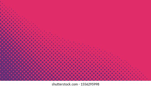 Pop art background abstract creative vector comics style blank layout template with clouds beams and isolated dots pattern. For sale banner, empty polka bubble, illustration for comic book design.