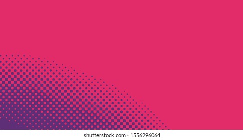 Pop art background abstract creative vector comics style blank layout template with clouds beams and isolated dots pattern. For sale banner, empty polka bubble, illustration for comic book design.