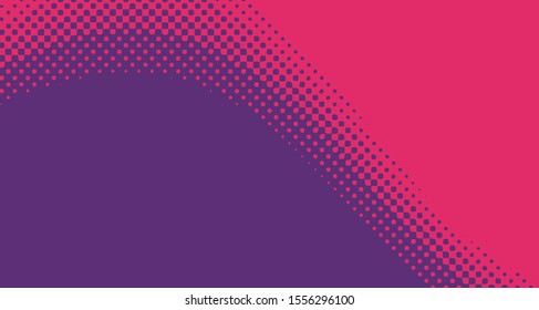 Pop art background abstract creative vector comics style blank layout template with clouds beams and isolated dots pattern. For sale banner, empty polka bubble, illustration for comic book design.