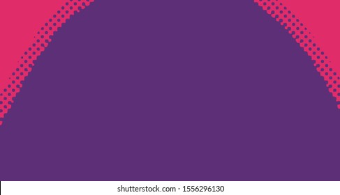 Pop art background abstract creative vector comics style blank layout template with clouds beams and isolated dots pattern. For sale banner, empty polka bubble, illustration for comic book design.