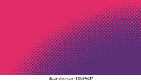 Pop art background abstract creative vector comics style blank layout template with clouds beams and isolated dots pattern. For sale banner, empty polka bubble, illustration for comic book design.