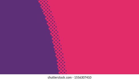 Pop art background abstract creative vector comics style blank layout template with clouds beams and isolated dots pattern. For sale banner, empty polka bubble, illustration for comic book design. 