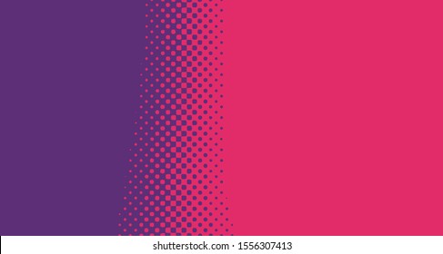 Pop art background abstract creative vector comics style blank layout template with clouds beams and isolated dots pattern. For sale banner, empty polka bubble, illustration for comic book design. 