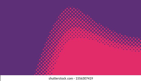Pop art background abstract creative vector comics style blank layout template with clouds beams and isolated dots pattern. For sale banner, empty polka bubble, illustration for comic book design. 