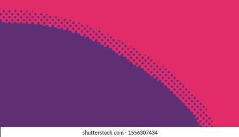 Pop art background abstract creative vector comics style blank layout template with clouds beams and isolated dots pattern. For sale banner, empty polka bubble, illustration for comic book design. 