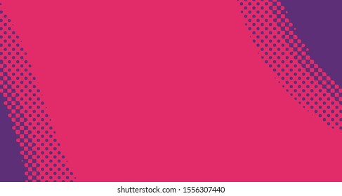 Pop art background abstract creative vector comics style blank layout template with clouds beams and isolated dots pattern. For sale banner, empty polka bubble, illustration for comic book design. 