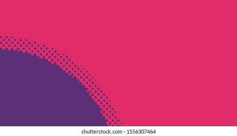 Pop art background abstract creative vector comics style blank layout template with clouds beams and isolated dots pattern. For sale banner, empty polka bubble, illustration for comic book design. 
