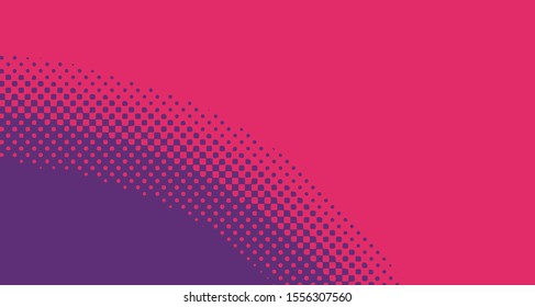 Pop art background abstract creative vector comics style blank layout template with clouds beams and isolated dots pattern. For sale banner, empty polka bubble, illustration for comic book design. 