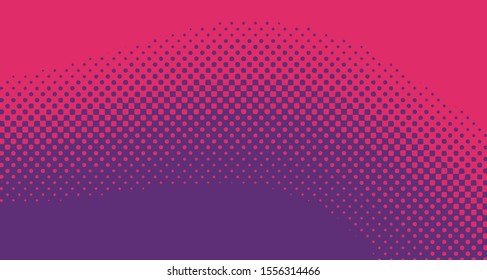Pop art background abstract creative vector comics style blank layout template with clouds beams and isolated dots pattern. For sale banner, empty polka bubble, illustration for comic book design. 