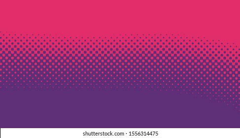 Pop art background abstract creative vector comics style blank layout template with clouds beams and isolated dots pattern. For sale banner, empty polka bubble, illustration for comic book design. 