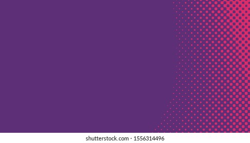 Pop art background abstract creative vector comics style blank layout template with clouds beams and isolated dots pattern. For sale banner, empty polka bubble, illustration for comic book design. 