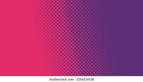 Pop art background abstract creative vector comics style blank layout template with clouds beams and isolated dots pattern. For sale banner, empty polka bubble, illustration for comic book design. 