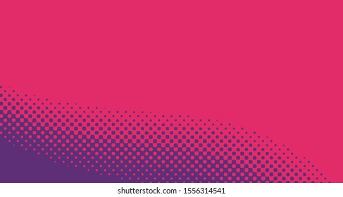 Pop art background abstract creative vector comics style blank layout template with clouds beams and isolated dots pattern. For sale banner, empty polka bubble, illustration for comic book design. 