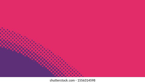 Pop art background abstract creative vector comics style blank layout template with clouds beams and isolated dots pattern. For sale banner, empty polka bubble, illustration for comic book design. 