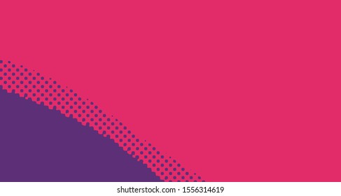 Pop art background abstract creative vector comics style blank layout template with clouds beams and isolated dots pattern. For sale banner, empty polka bubble, illustration for comic book design. 