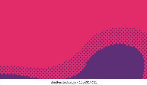 Pop art background abstract creative vector comics style blank layout template with clouds beams and isolated dots pattern. For sale banner, empty polka bubble, illustration for comic book design. 