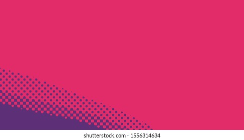 Pop art background abstract creative vector comics style blank layout template with clouds beams and isolated dots pattern. For sale banner, empty polka bubble, illustration for comic book design. 