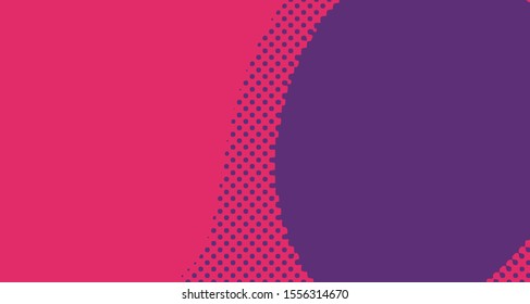Pop art background abstract creative vector comics style blank layout template with clouds beams and isolated dots pattern. For sale banner, empty polka bubble, illustration for comic book design. 