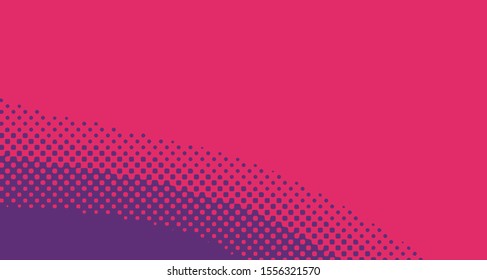 Pop art background abstract creative vector comics style blank layout template with clouds beams and isolated dots pattern. For sale banner, empty polka bubble, illustration for comic book design. 
