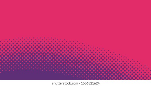 Pop art background abstract creative vector comics style blank layout template with clouds beams and isolated dots pattern. For sale banner, empty polka bubble, illustration for comic book design. 
