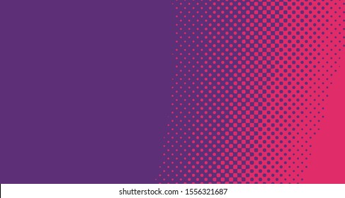 Pop art background abstract creative vector comics style blank layout template with clouds beams and isolated dots pattern. For sale banner, empty polka bubble, illustration for comic book design. 
