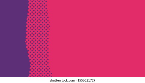 Pop art background abstract creative vector comics style blank layout template with clouds beams and isolated dots pattern. For sale banner, empty polka bubble, illustration for comic book design. 

