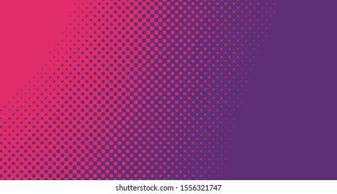 Pop art background abstract creative vector comics style blank layout template with clouds beams and isolated dots pattern. For sale banner, empty polka bubble, illustration for comic book design. 
