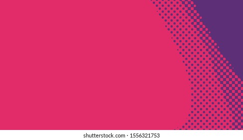 Pop art background abstract creative vector comics style blank layout template with clouds beams and isolated dots pattern. For sale banner, empty polka bubble, illustration for comic book design. 
