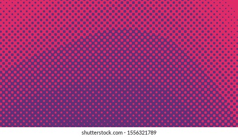 Pop art background abstract creative vector comics style blank layout template with clouds beams and isolated dots pattern. For sale banner, empty polka bubble, illustration for comic book design. 
