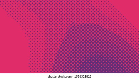 Pop art background abstract creative vector comics style blank layout template with clouds beams and isolated dots pattern. For sale banner, empty polka bubble, illustration for comic book design. 
