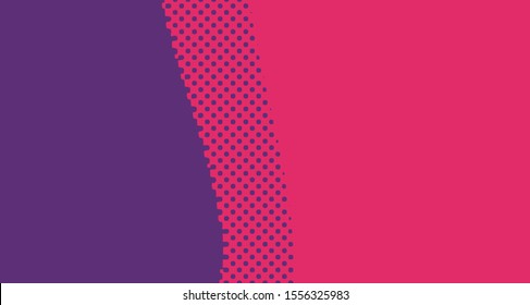 Pop art background abstract creative vector comics style blank layout template with clouds beams and isolated dots pattern. For sale banner, empty polka bubble, illustration for comic book design. 
