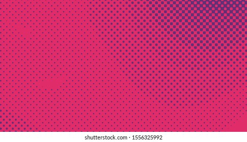 Pop art background abstract creative vector comics style blank layout template with clouds beams and isolated dots pattern. For sale banner, empty polka bubble, illustration for comic book design. 
