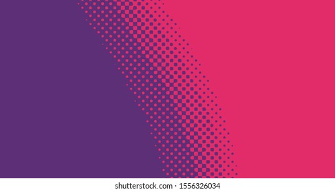 Pop art background abstract creative vector comics style blank layout template with clouds beams and isolated dots pattern. For sale banner, empty polka bubble, illustration for comic book design. 
