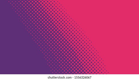 Pop art background abstract creative vector comics style blank layout template with clouds beams and isolated dots pattern. For sale banner, empty polka bubble, illustration for comic book design. 
