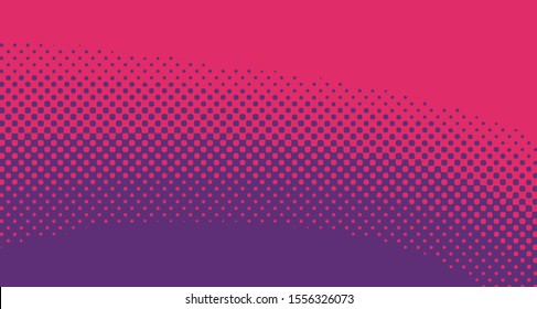 Pop art background abstract creative vector comics style blank layout template with clouds beams and isolated dots pattern. For sale banner, empty polka bubble, illustration for comic book design. 
