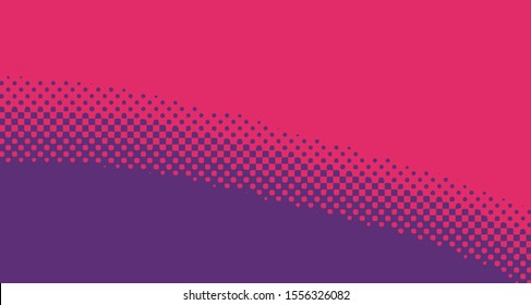 Pop art background abstract creative vector comics style blank layout template with clouds beams and isolated dots pattern. For sale banner, empty polka bubble, illustration for comic book design. 
