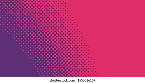 Pop art background abstract creative vector comics style blank layout template with clouds beams and isolated dots pattern. For sale banner, empty polka bubble, illustration for comic book design. 

