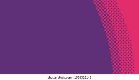 Pop art background abstract creative vector comics style blank layout template with clouds beams and isolated dots pattern. For sale banner, empty polka bubble, illustration for comic book design. 
