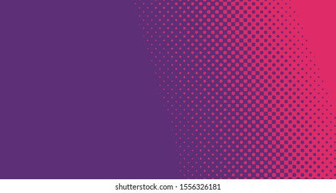 Pop art background abstract creative vector comics style blank layout template with clouds beams and isolated dots pattern. For sale banner, empty polka bubble, illustration for comic book design. 
