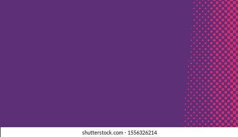 Pop art background abstract creative vector comics style blank layout template with clouds beams and isolated dots pattern. For sale banner, empty polka bubble, illustration for comic book design. 

